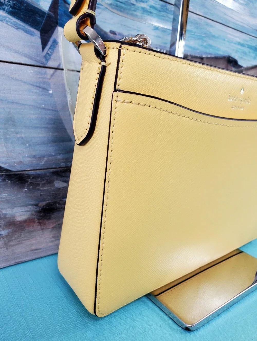 KATE SPADE Canary Yellow Medium Convertible Crossbody Bag